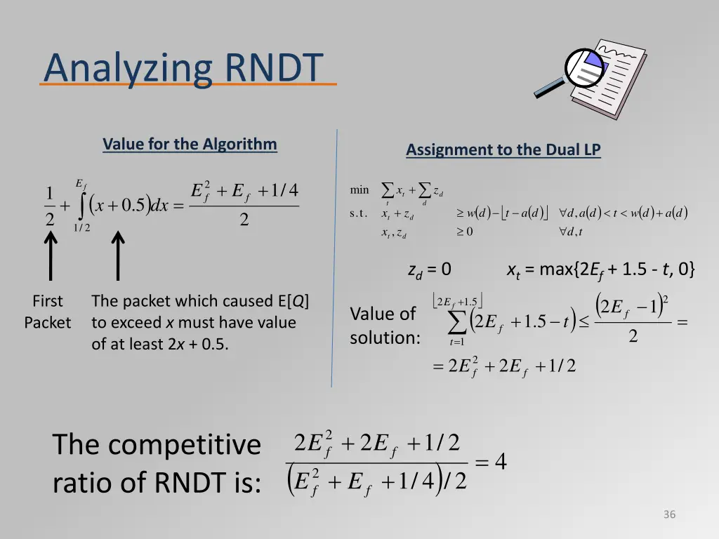 analyzing rndt