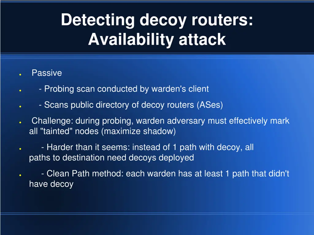 detecting decoy routers availability attack 1