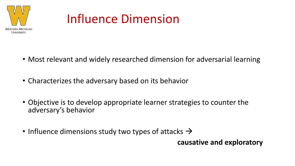 influence dimension