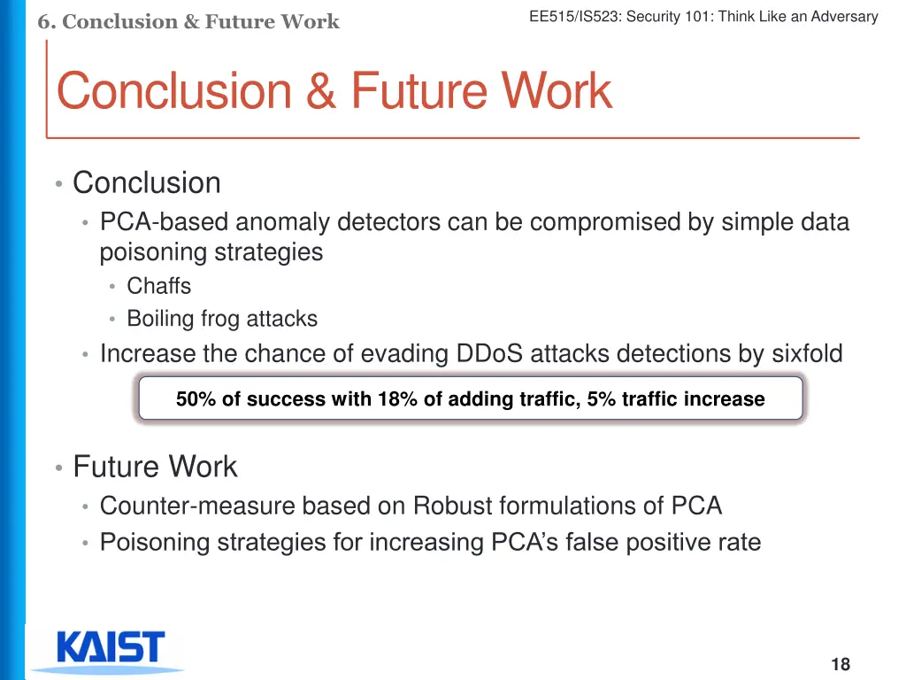 ee515 is523 security 101 think like an adversary 17