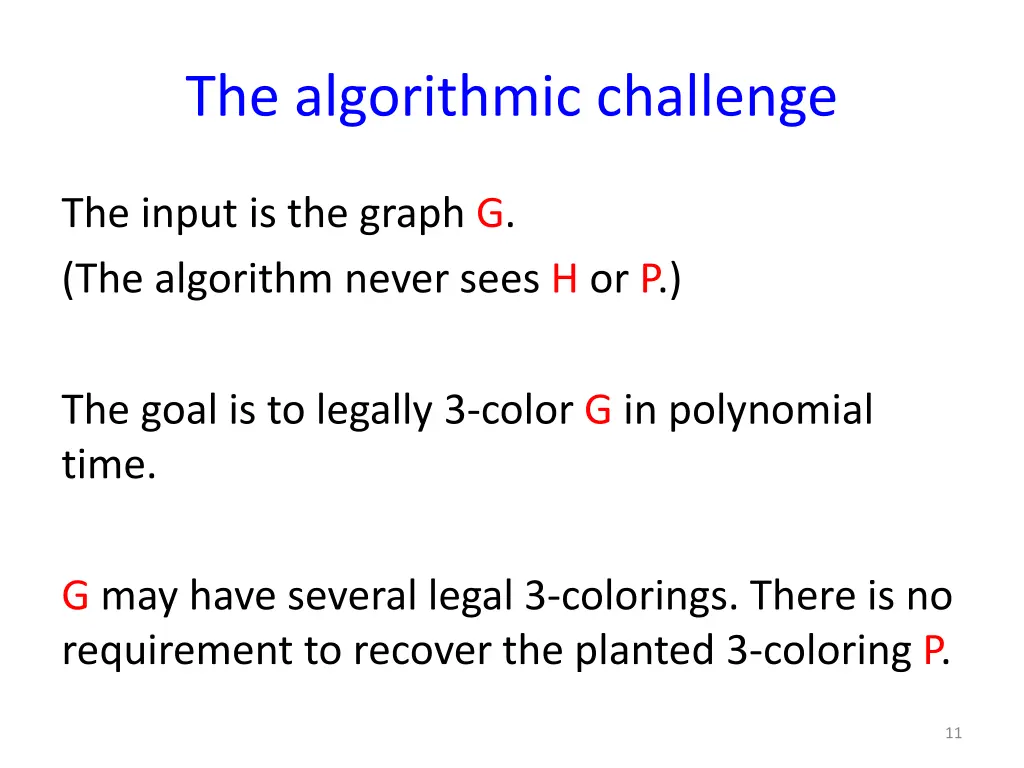 the algorithmic challenge