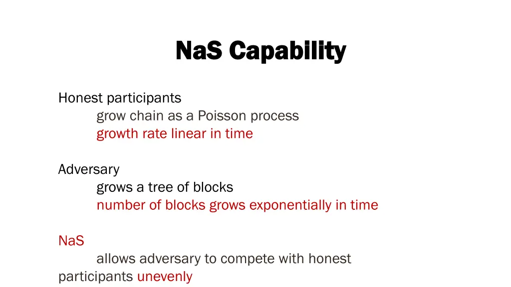 nas nas capability capability