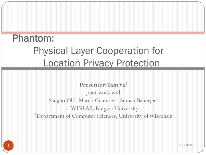 phantom phantom physical layer cooperation