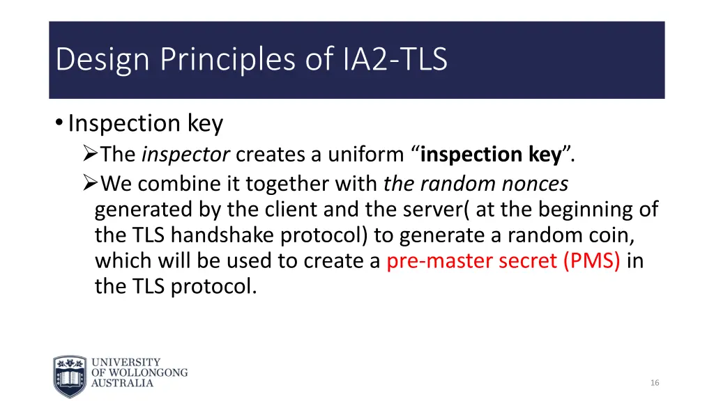 design principles of ia2 tls 1