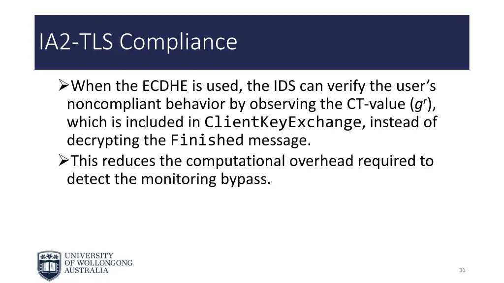 ia2 tls compliance 2