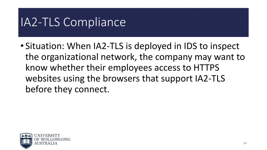 ia2 tls compliance