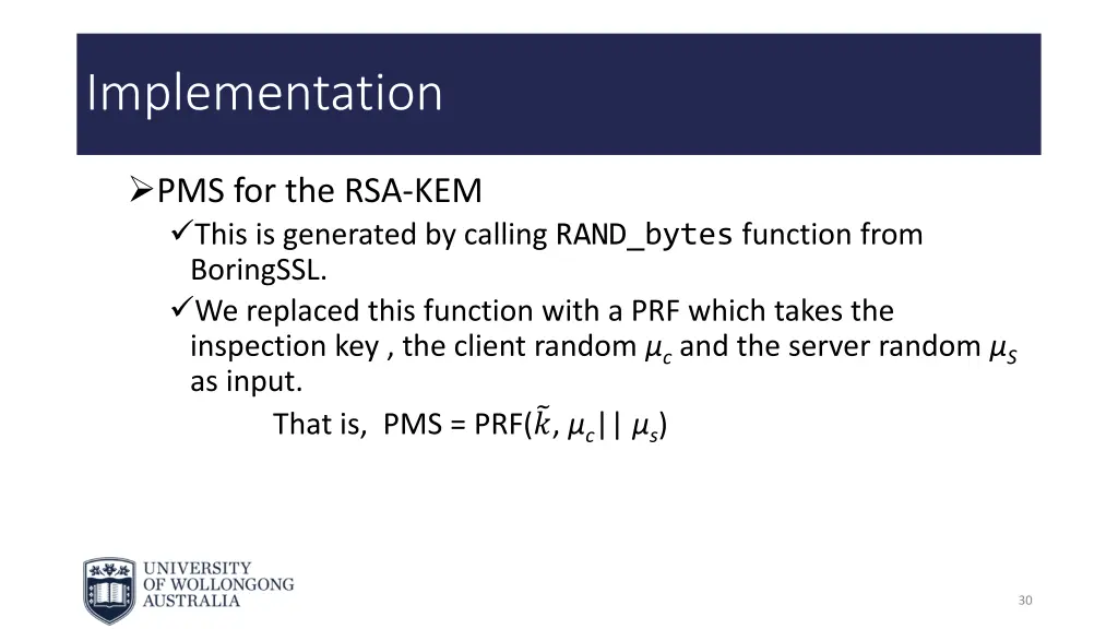 implementation 2