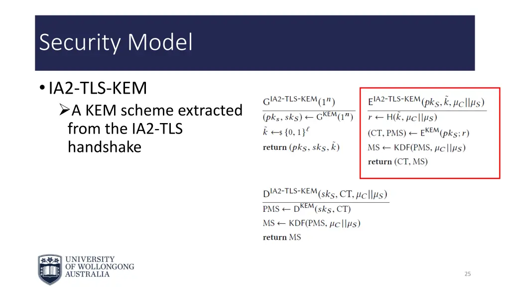 security model