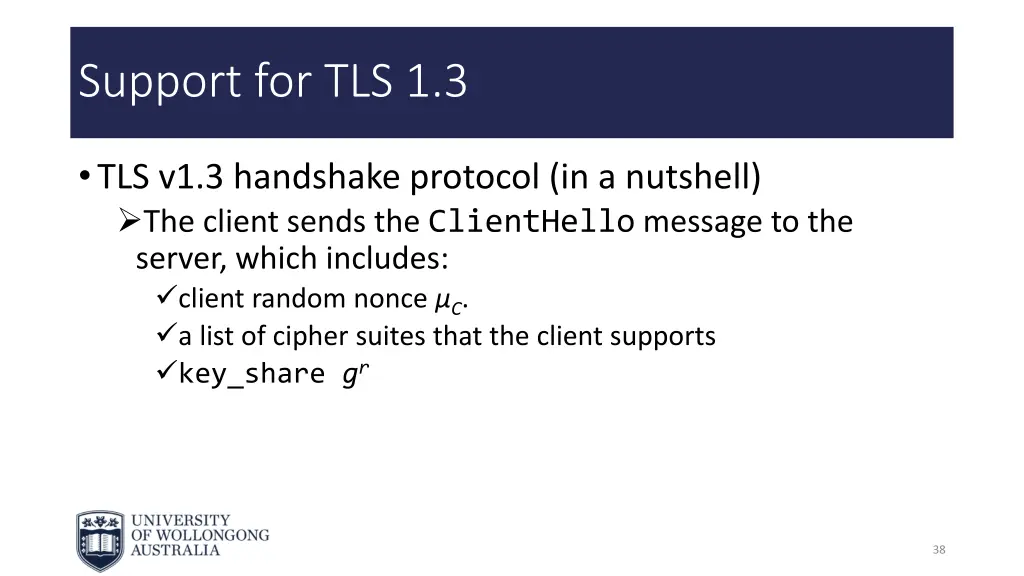 support for tls 1 3 1