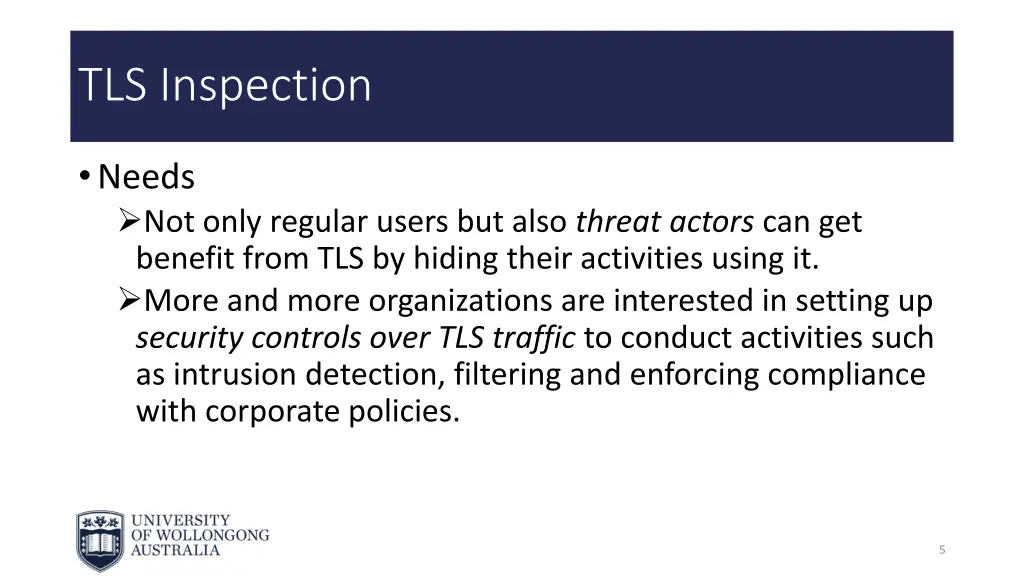 tls inspection