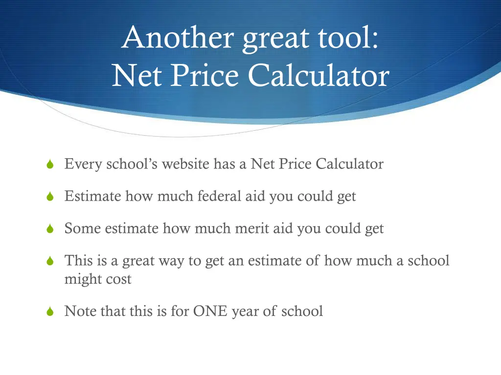 another great tool net price calculator