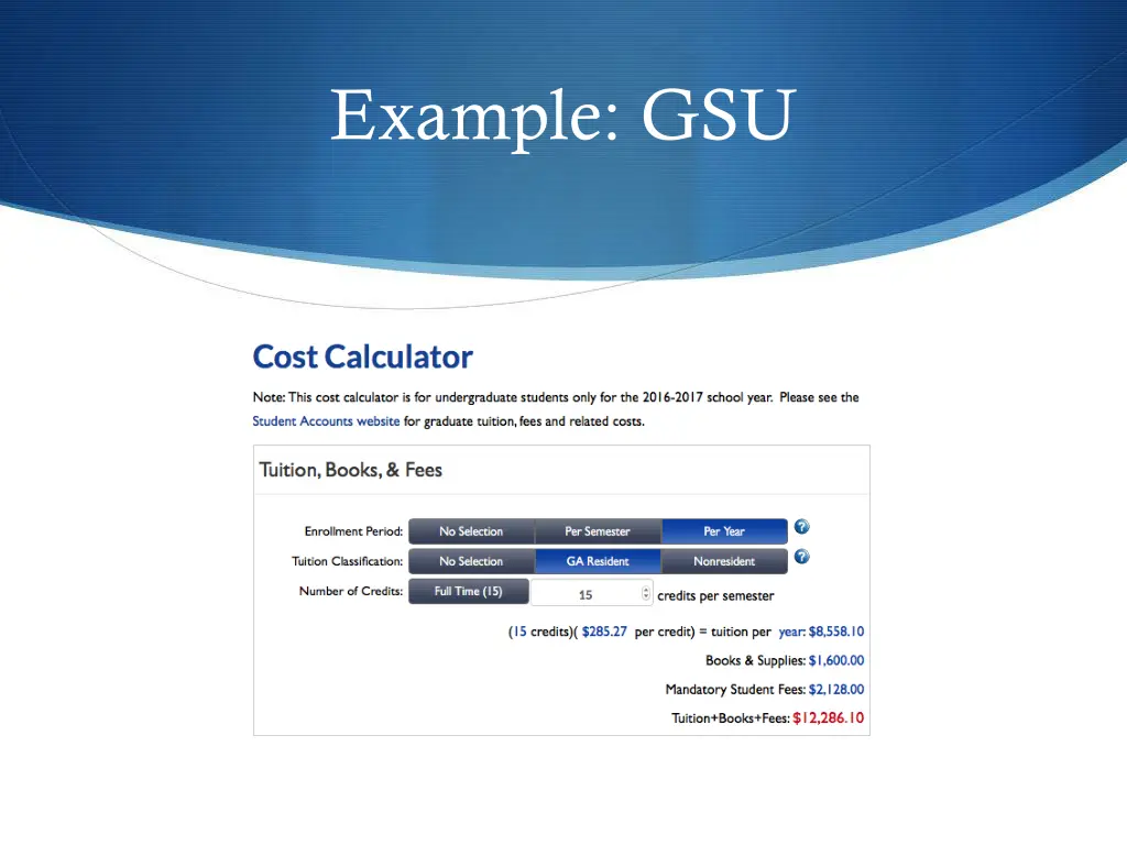 example gsu