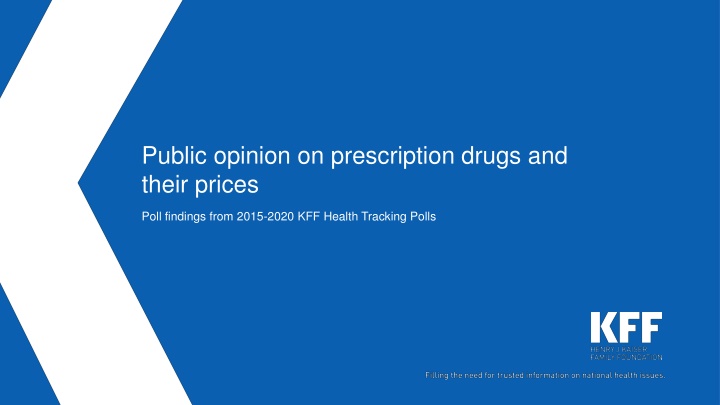 public opinion on prescription drugs and their