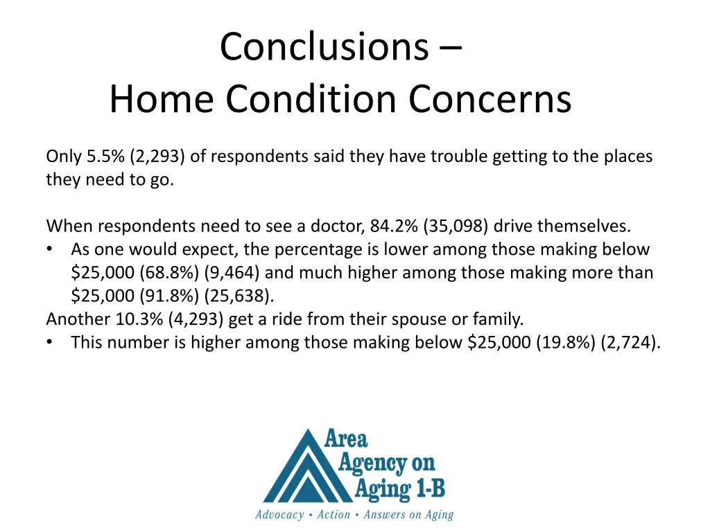 conclusions home condition concerns 2