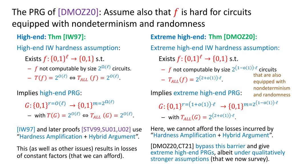 the prg of dmoz20 assume also that is hard