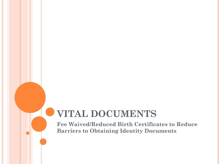 vital documents fee waived reduced birth