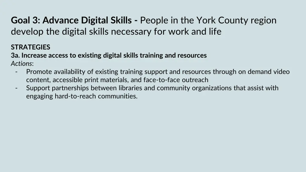 goal 3 advance digital skills people in the york