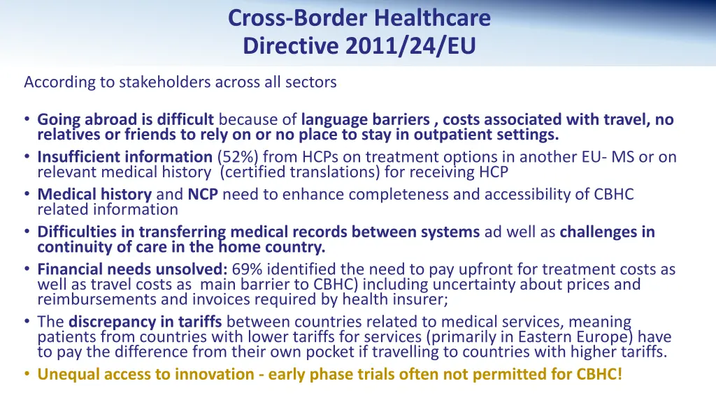 cross border healthcare directive 2011 24 eu