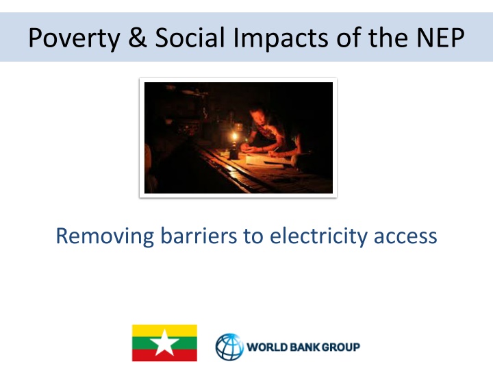 poverty social impacts of the nep