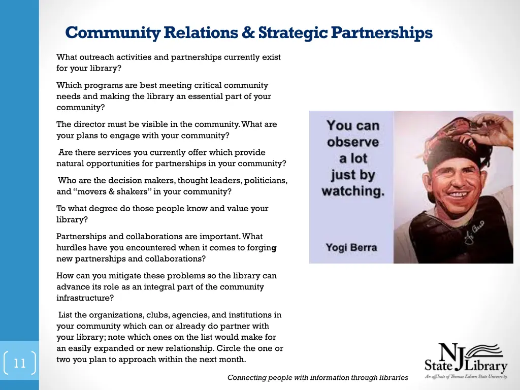 community relations strategic partnerships