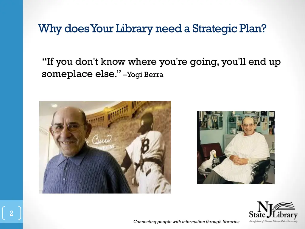 why does your library need a strategic plan