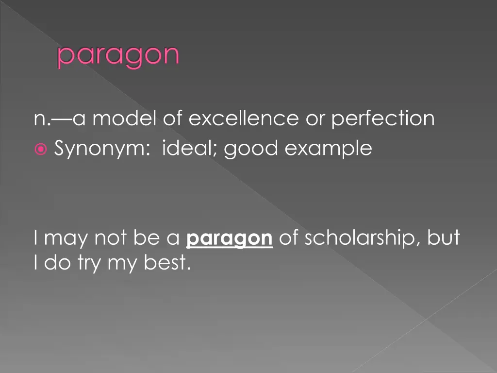 paragon