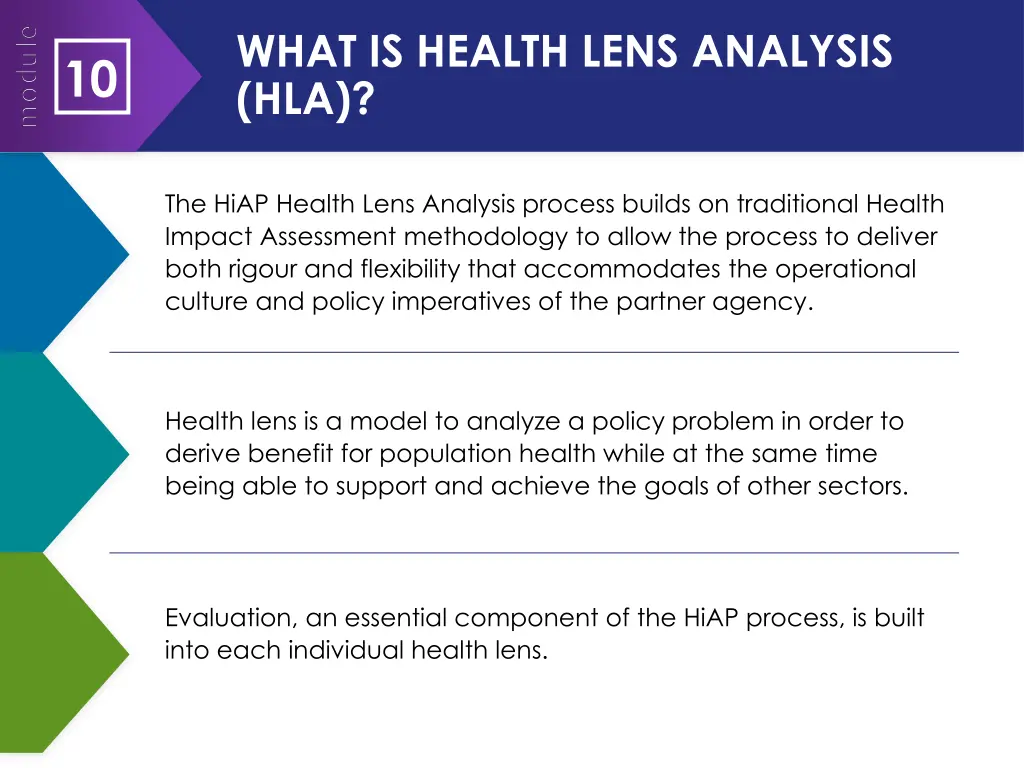 what is health lens analysis hla