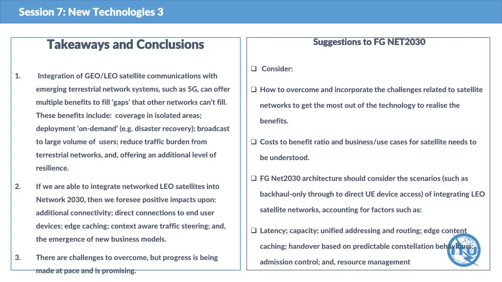 session 7 new technologies 3 session