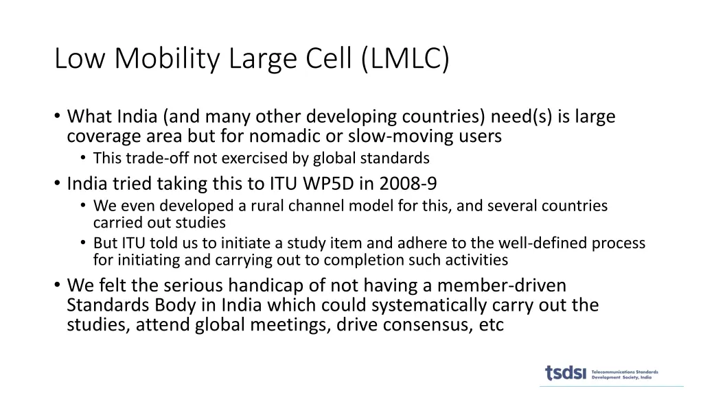 low mobility large cell lmlc