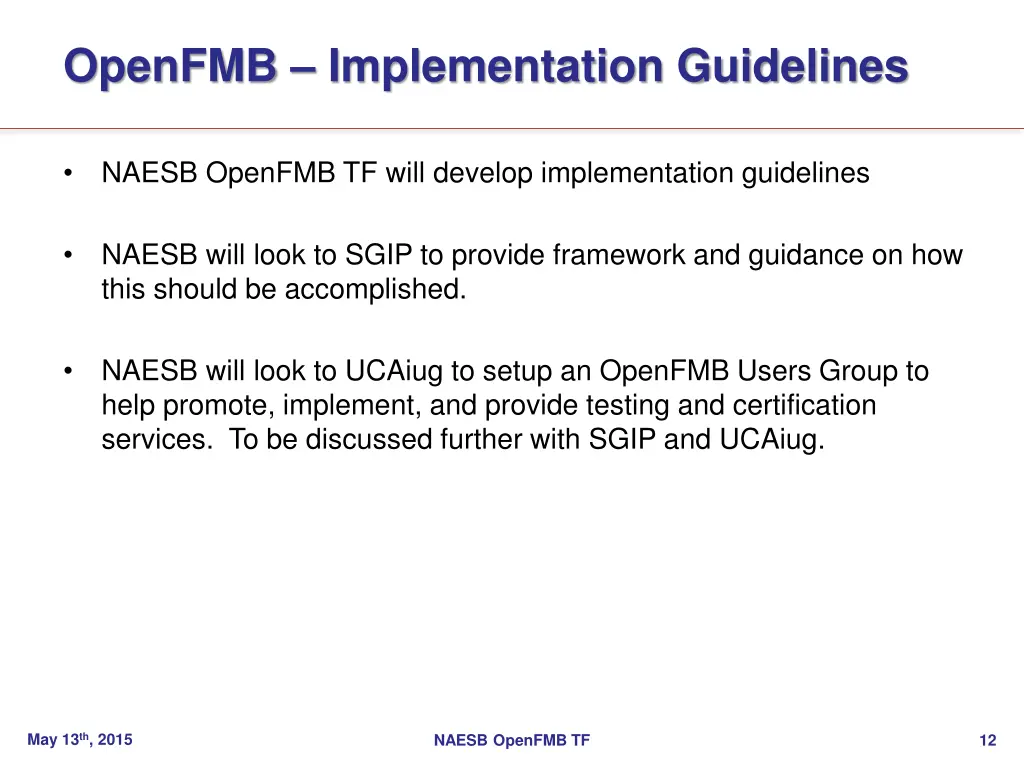 openfmb implementation guidelines