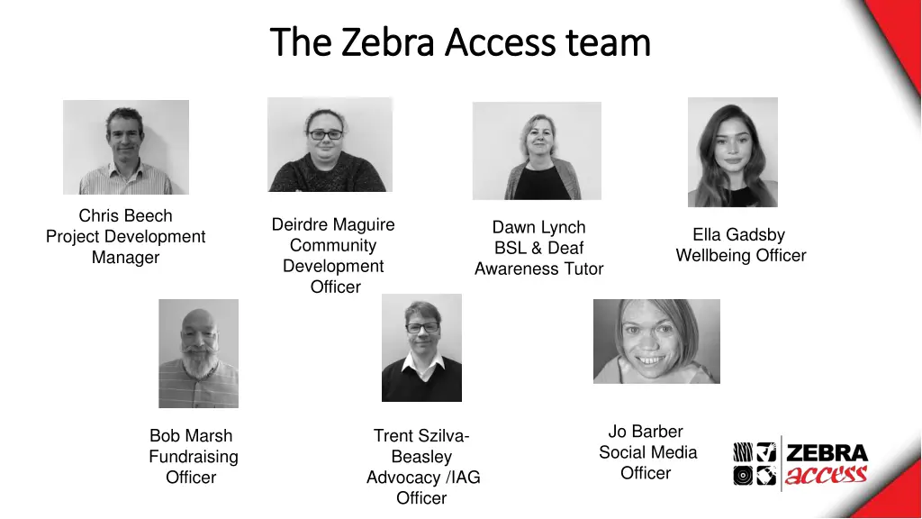 the zebra access team the zebra access team