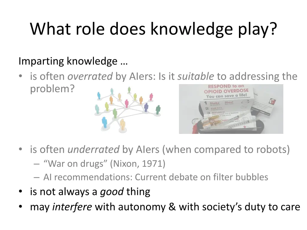 what role does knowledge play 2