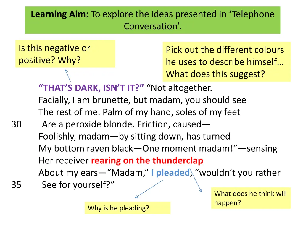 learning aim to explore the ideas presented 7