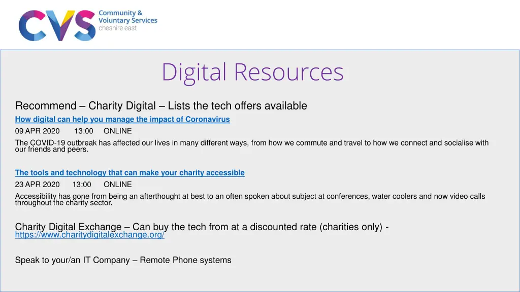 digital resources