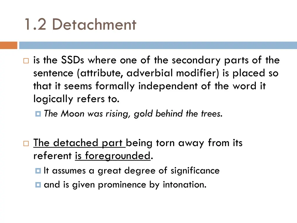 1 2 detachment