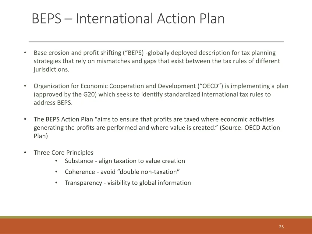 beps international action plan