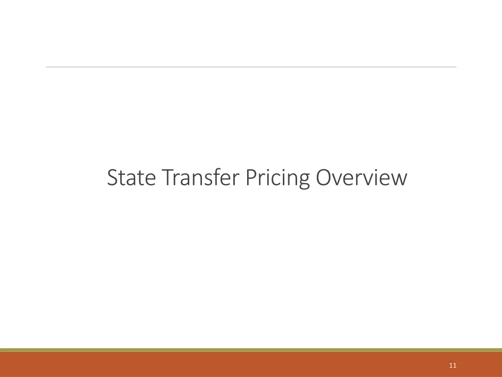 state transfer pricing overview