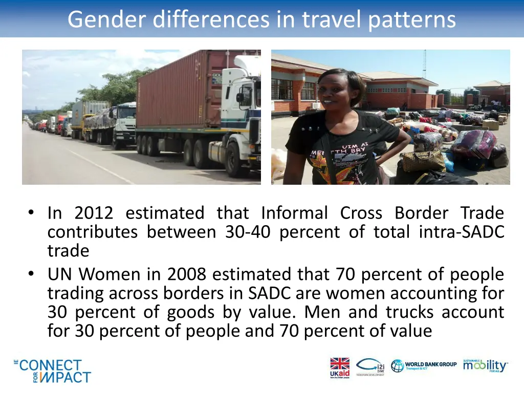 gender differences in travel patterns