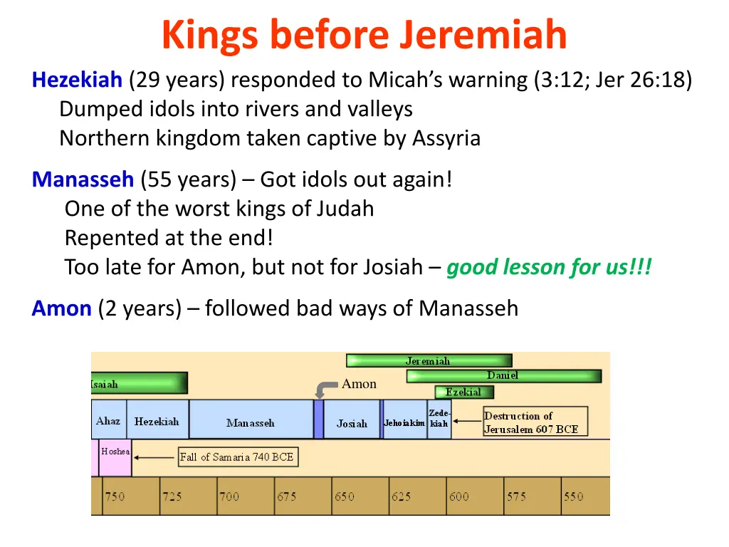 kings before jeremiah hezekiah 29 years responded