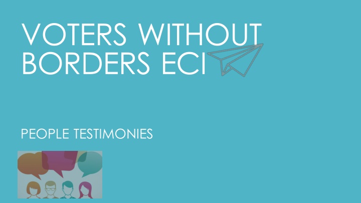 voters without borders eci