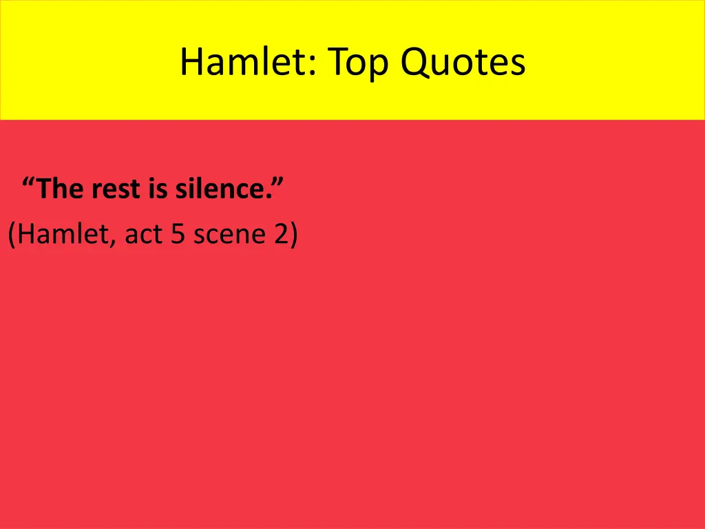 hamlet top quotes 13