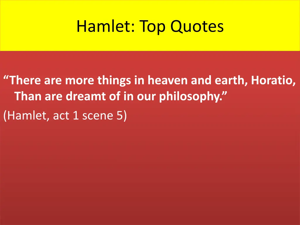 hamlet top quotes 4