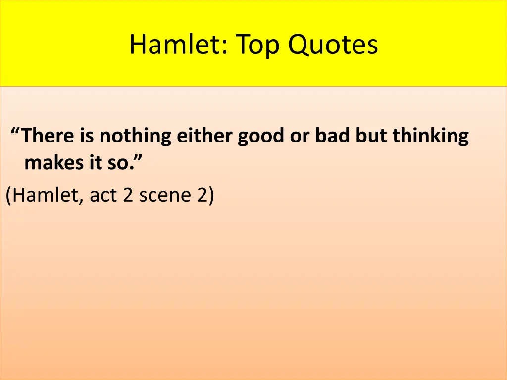 hamlet top quotes 7