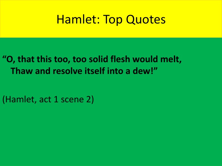 hamlet top quotes