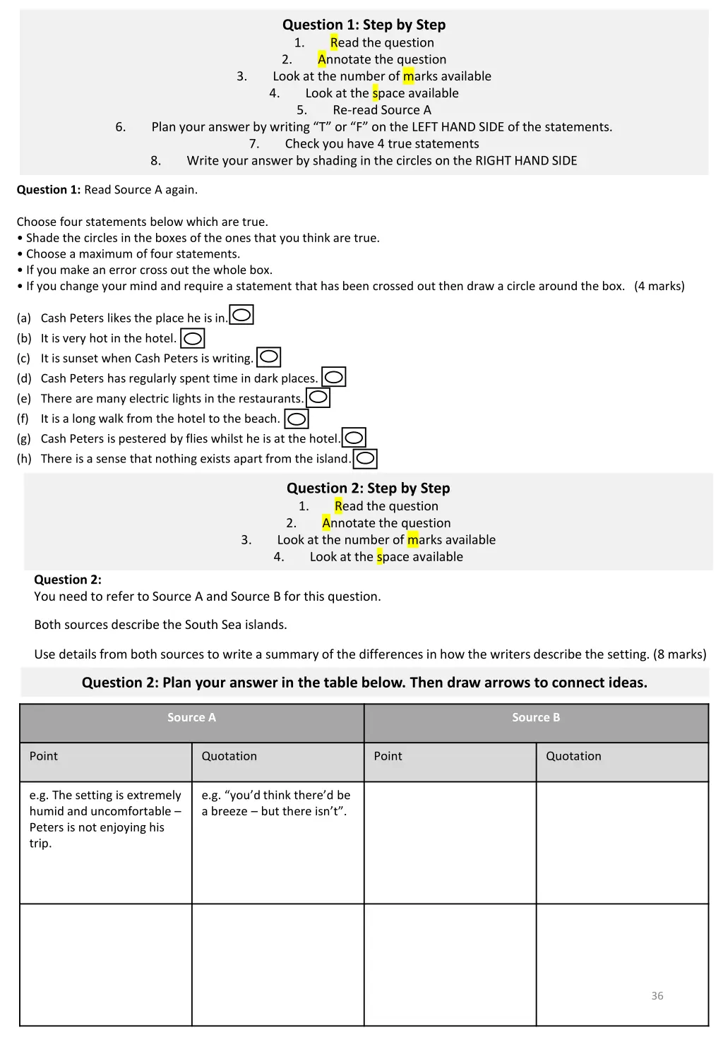 question 1 step by step 1 read the question