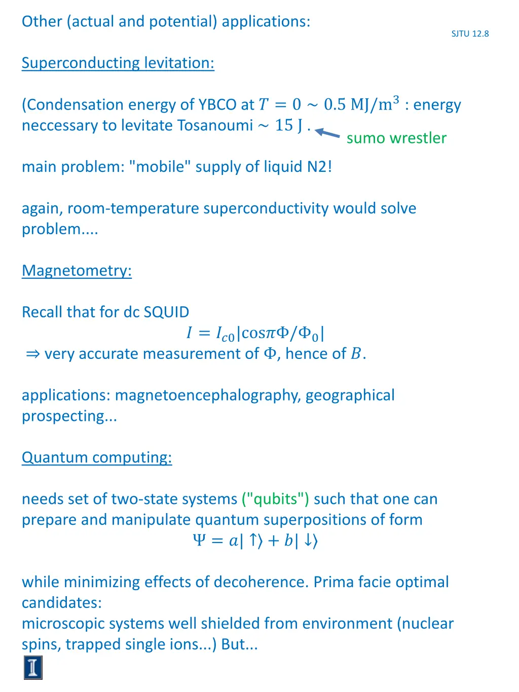 other actual and potential applications