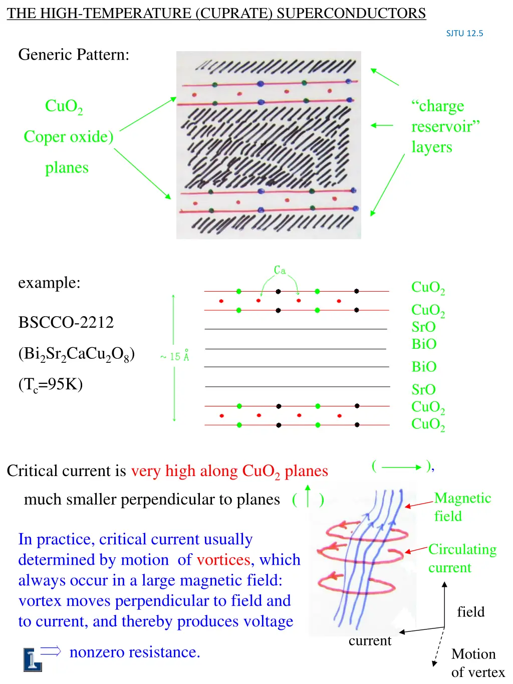 the high temperature cuprate superconductors