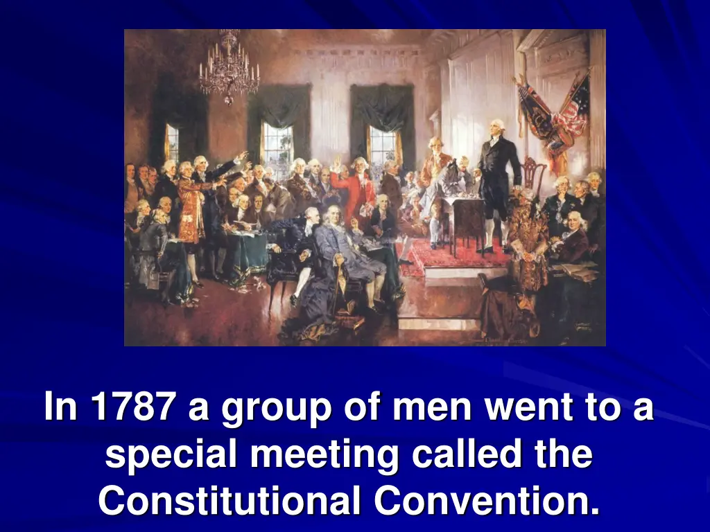 in 1787 a group of men went to a special meeting