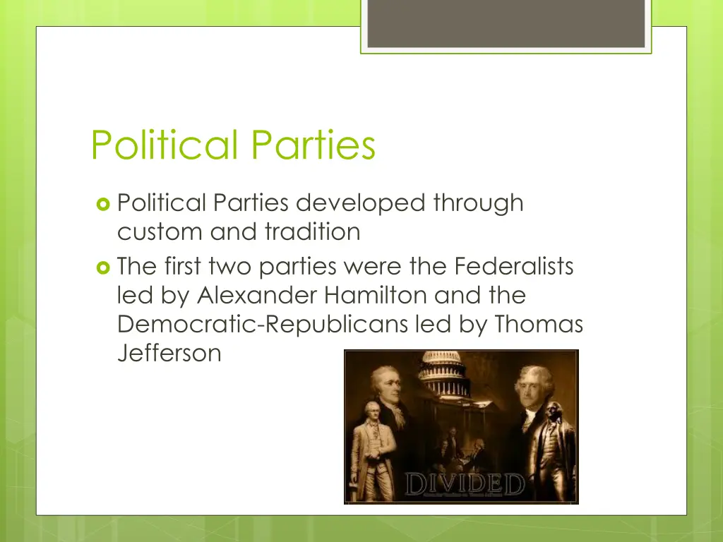 political parties