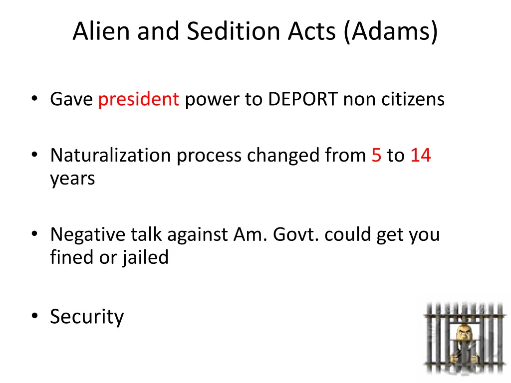 alien and sedition acts adams